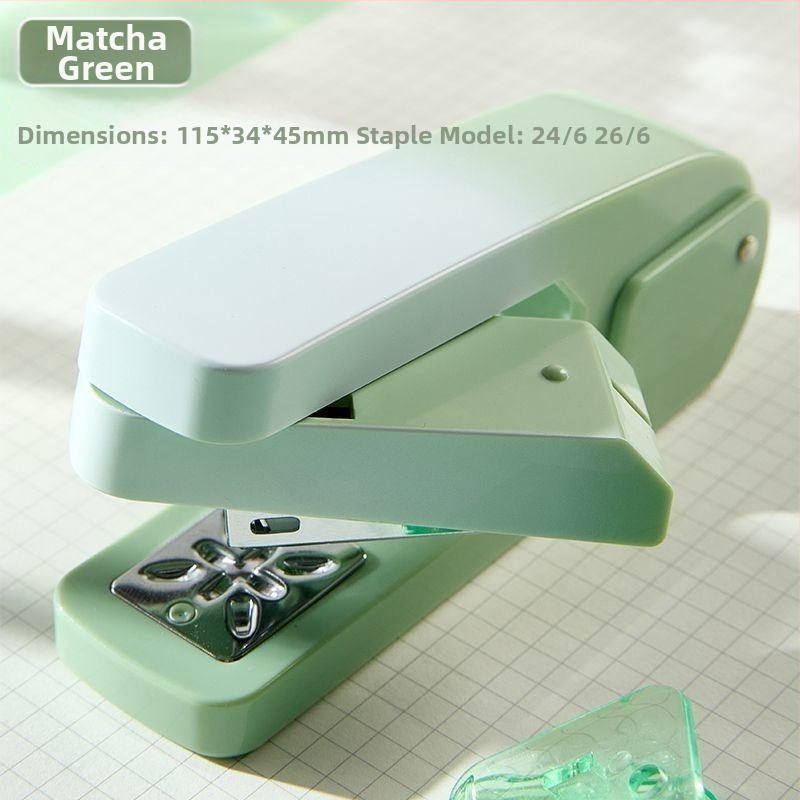 360° rotirajući studentski višenamjenski stapler, stapler koji štedi snagu, srednje veličine uredski stapler s naljepnicama