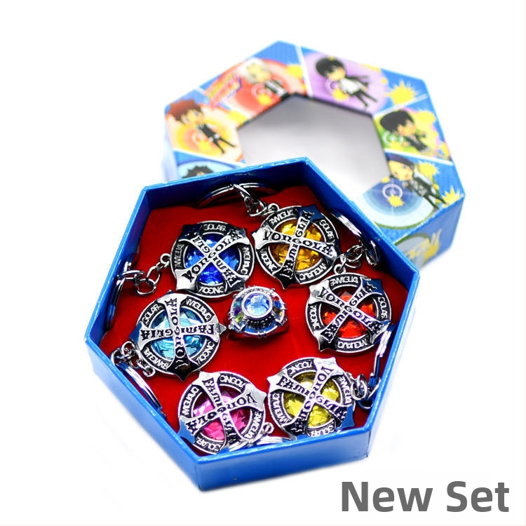 Katekyo Hitman Reborn! Set ključeva s kamenjem i Vongola prstenima