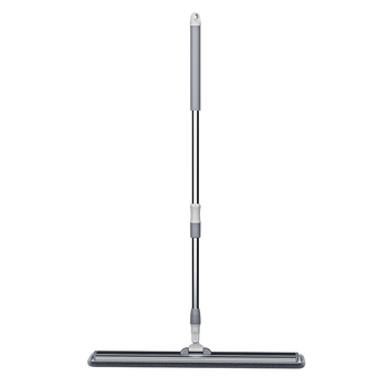 Plošni mop od aluminijskog legura s mikrofiberom, Velcro tipom, za mokro čišćenje velikih površina.