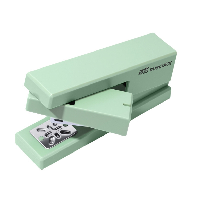 True Color rotirajući stapler za učenike, veliki teški stapler, debeli standardni dizajn, visoka estetska vrijednost