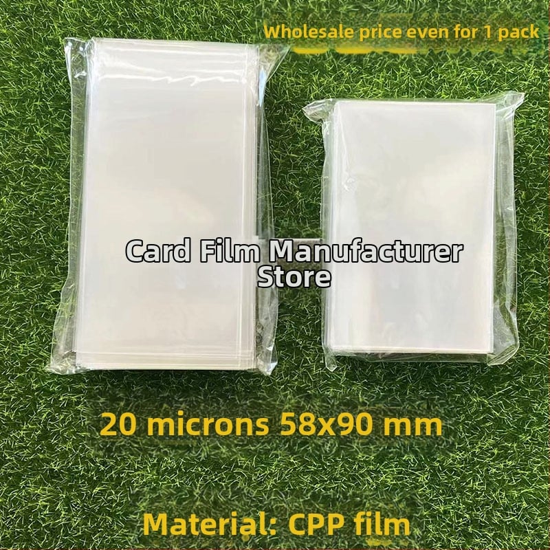 CPP προστατευτικό φιλμ για κάρτες 58×90 mm