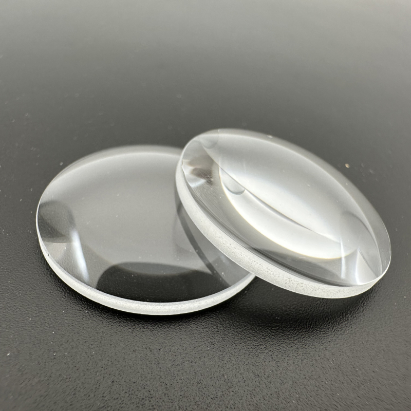 Asferična leća B1926, promjer 25 mm, žarišna duljina 50 mm, BK7HK9L materijal, kondenzirajuća leća