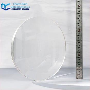 270 mm UV leća od kalcijevog fluorida, bikonveksna