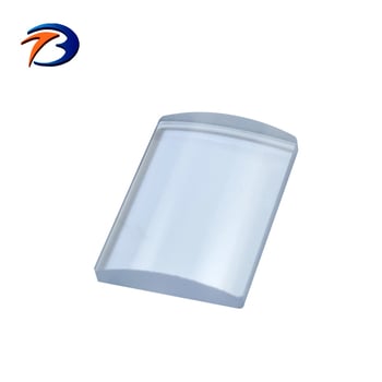 UV spojena kvarčna cilindrična leća, plosno-konveksna, 10.0×10.0 mm, F=150.0 mm, bez premaza
