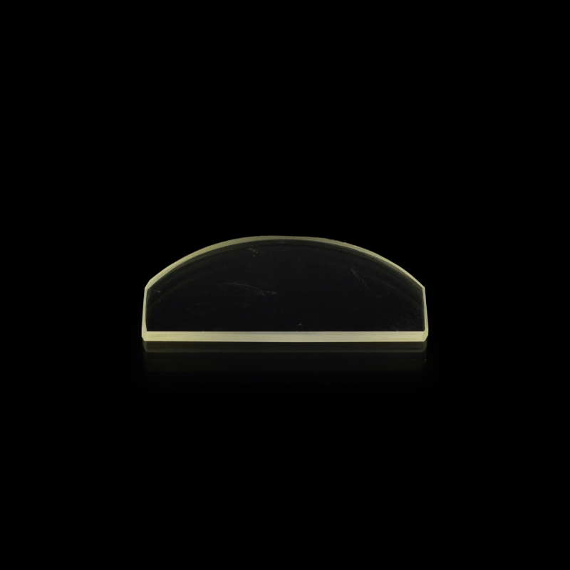 UV spojena kvarčna cilindrična leća, plosno-konveksna, 10.0×10.0 mm, F=150.0 mm, bez premaza