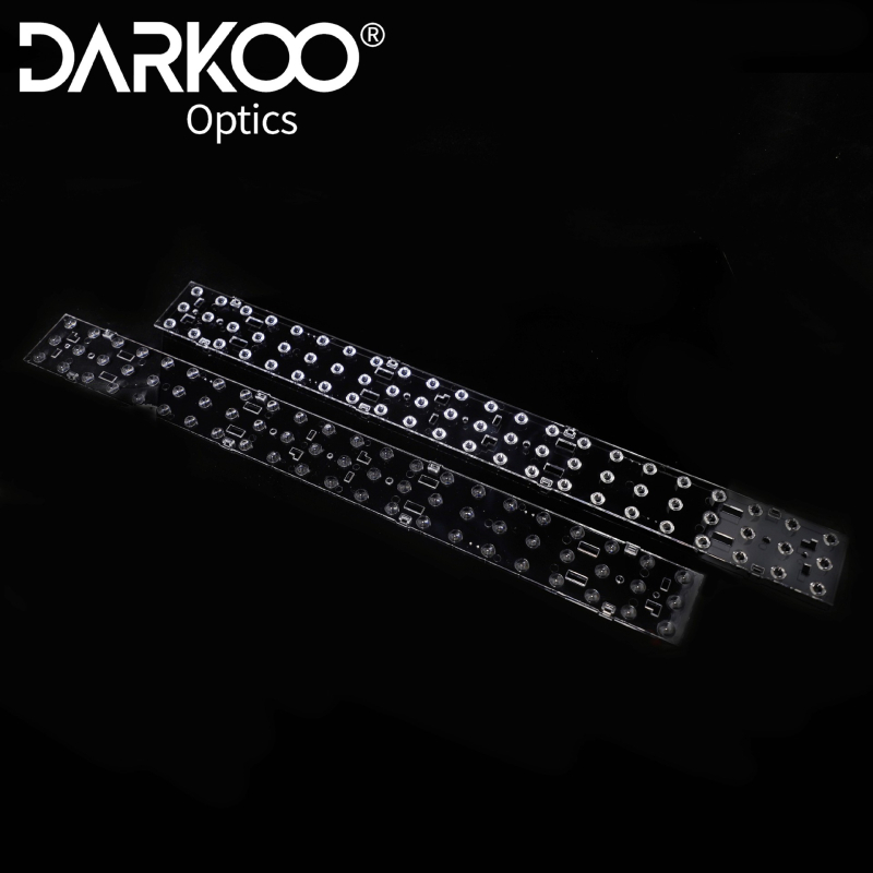 DARKOO Optics L-serija linearna LED leća, PMMA plastika, visoka propusnost