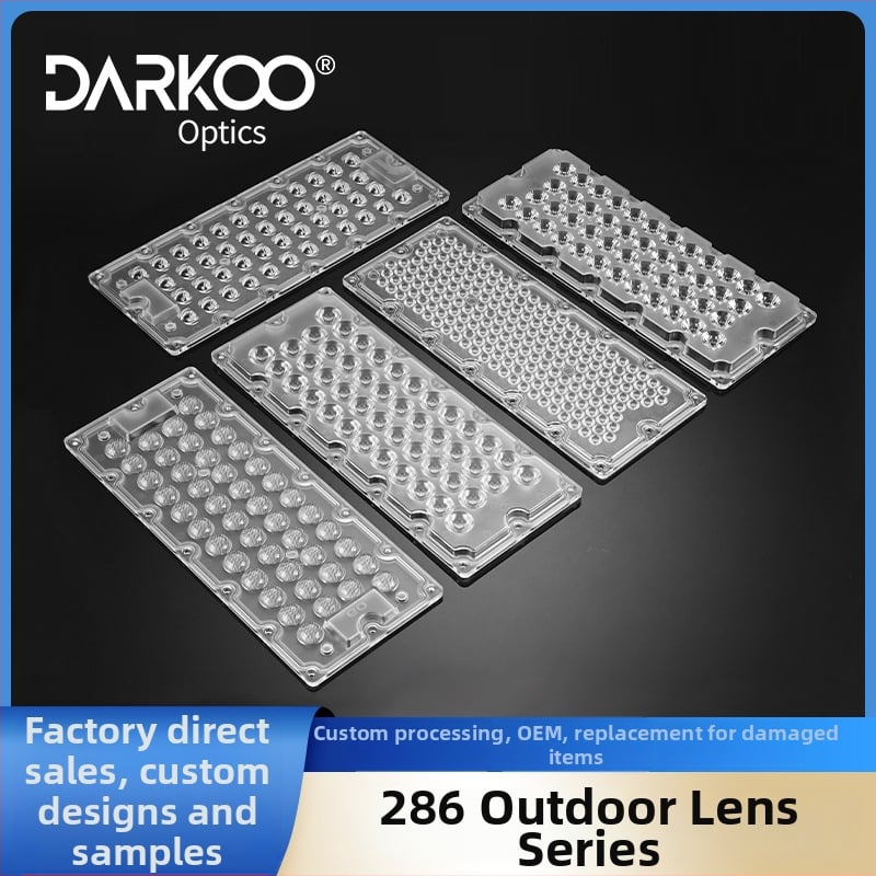 LED osvetlenie s optickým šošovkou pre štadión, pouličné osvetlenie a tunelové osvetlenie, vysoká priepustnosť, lúč 40°, 5050 LED