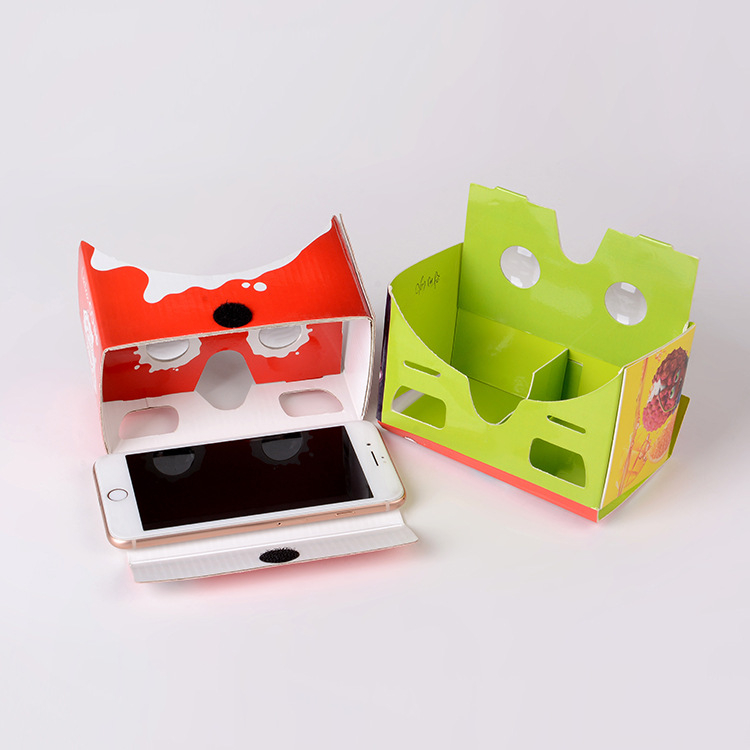 Kartonske VR naočale treće generacije Google VRBOX3D s prilagođenom prizmom