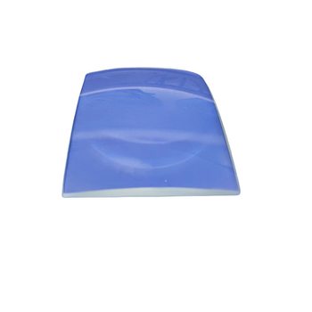 BXZ Kvadratna leća 87x60 mm, konveksna i konkavna, optičko staklo, kvadratno povećalo
