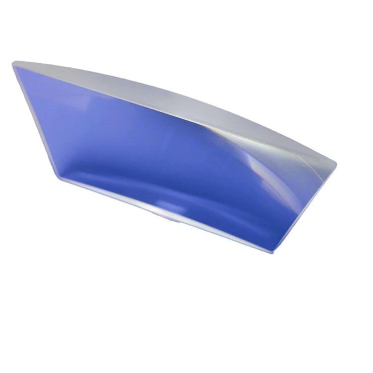 BXZ Kvadratna leća 87x60 mm, konveksna i konkavna, optičko staklo, kvadratno povećalo