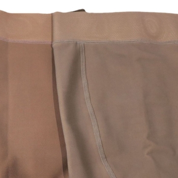 Найлонови подплатени leggings за есенно-зимния сезон, сиви, ефект на голи крака, ежедневен стил