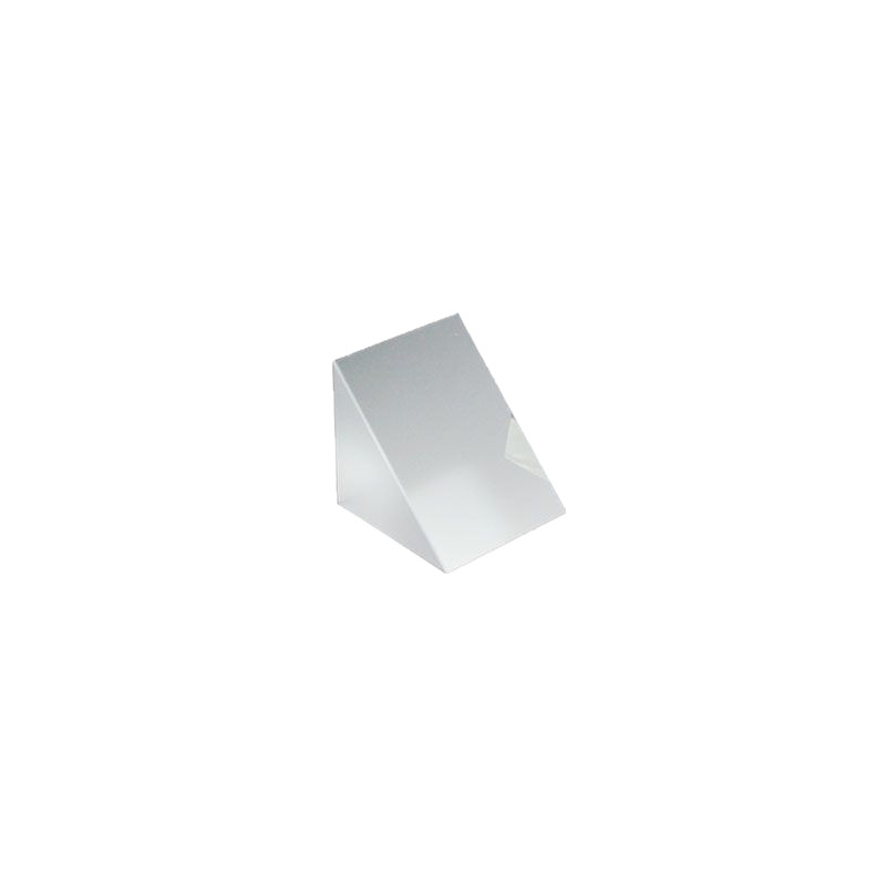 Optičko staklena trokutna prizma sa kosim aluminijskim premazom, unutarnja i vanjska refleksija 90°, eksperimentalna prizma s pravim kutom