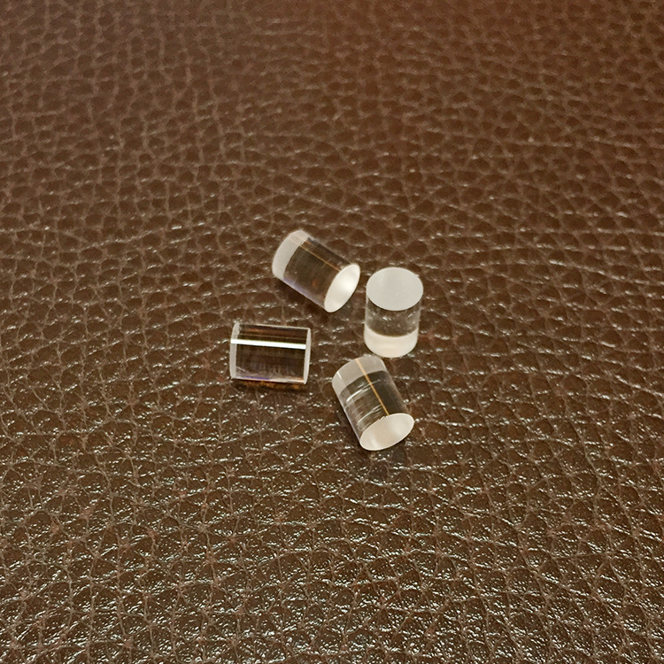 K9 materijal cilindrična staklena leća, 6x8 mm, za pozornu rasvjetu