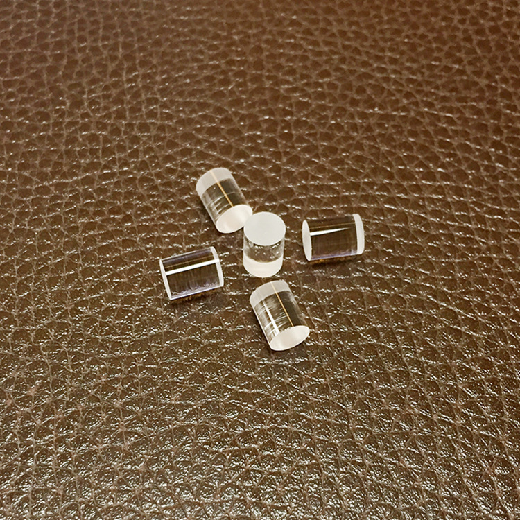 K9 materijal cilindrična staklena leća, 6x8 mm, za pozornu rasvjetu