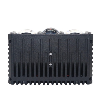 Far LED pentru automobil 95W, lentilă cu culoare duală galbenă/albă, lumină pentru grilă și lumină de ceață
