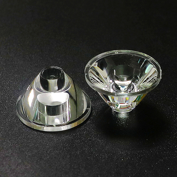29 mm LED optička leća za svjetiljku, akrilna injekcijski oblikovana leća, visoko precizna asferična