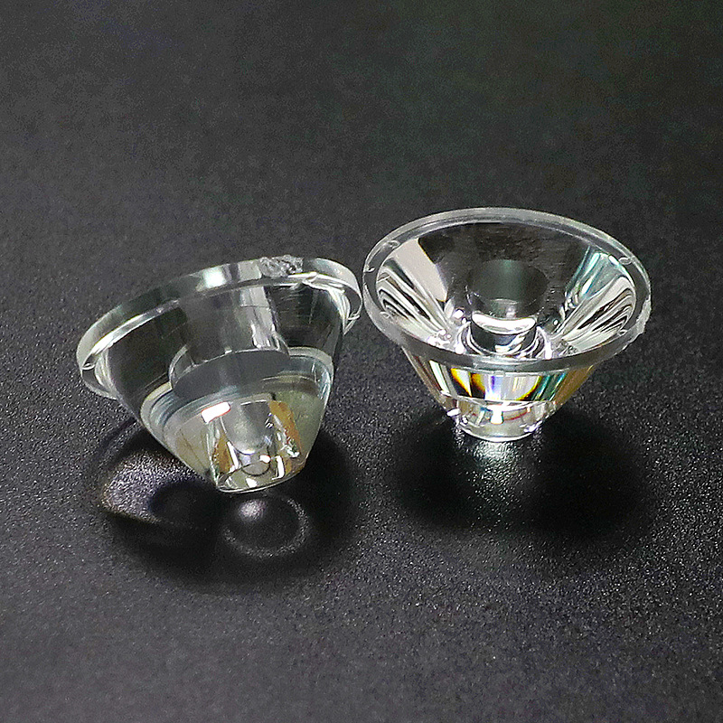 29 mm LED optička leća za svjetiljku, akrilna injekcijski oblikovana leća, visoko precizna asferična