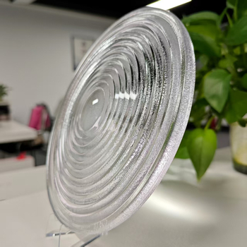 200 mm vijčana Fresnel kondezorska leća za industrijsko osvjetljenje i projekciju, ravnomjerno osvjetljenje, tanka, kratko žarište