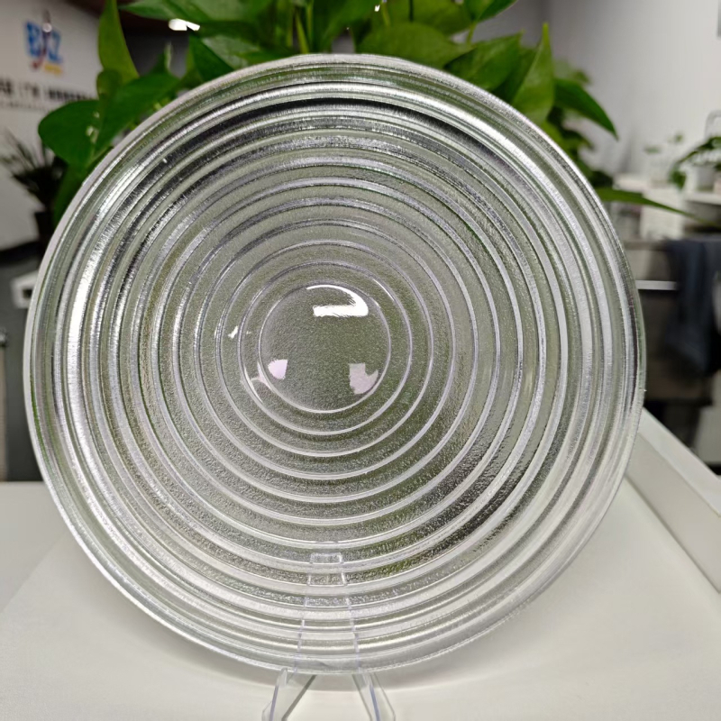 200 mm vijčana Fresnel kondezorska leća za industrijsko osvjetljenje i projekciju, ravnomjerno osvjetljenje, tanka, kratko žarište