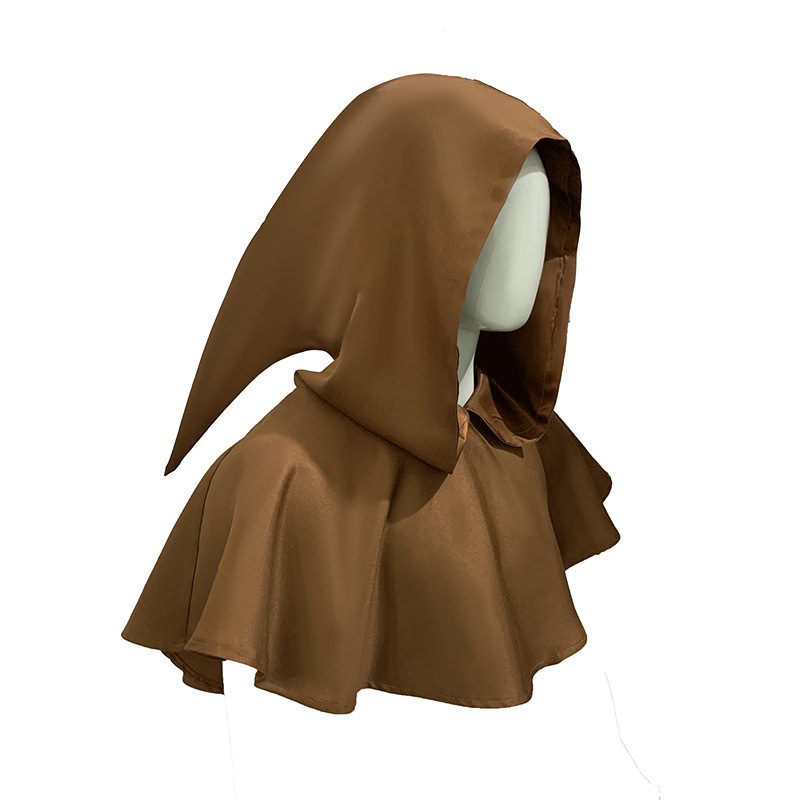 Srednjovjekovni kostim Grim Reaper s kapuljom, cosplay za scenu vampirski misionar, Halloween potreban