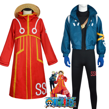 One Piece Egghead Island Zoro i Luffy cosplay kostimi
