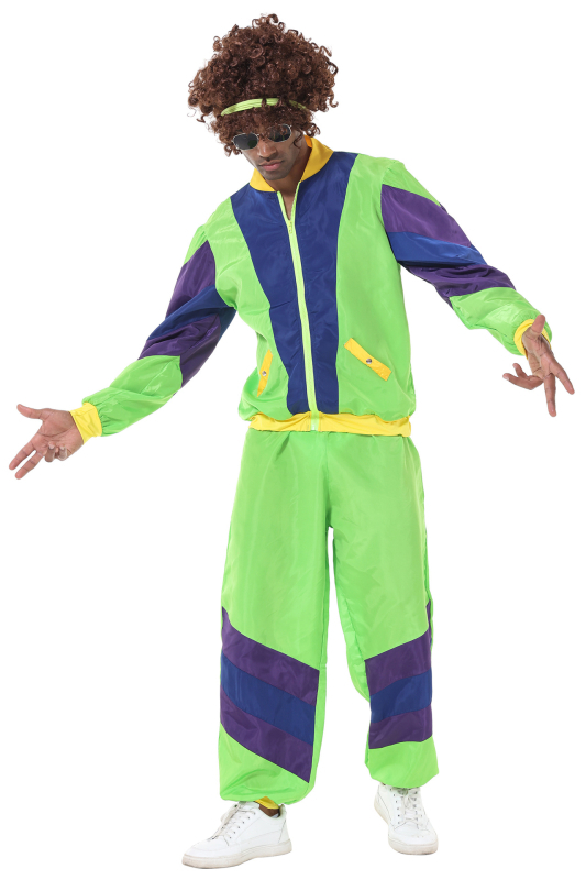 Halloween hip-hop retro kostim iz 70-ih i 80-ih za cosplay i scensku izvedbu