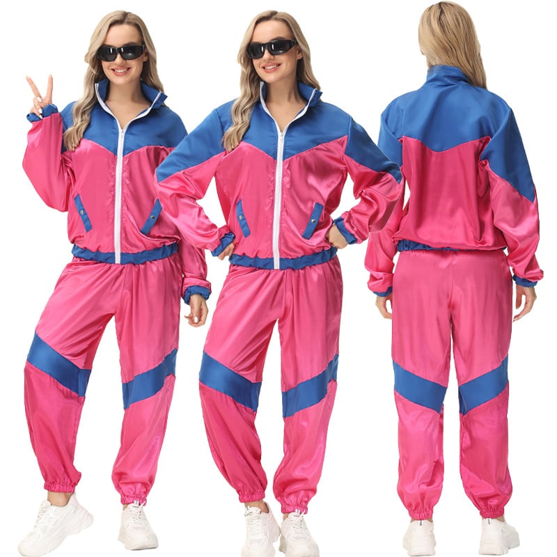 Halloween hip-hop retro kostim iz 70-ih i 80-ih za cosplay i scensku izvedbu