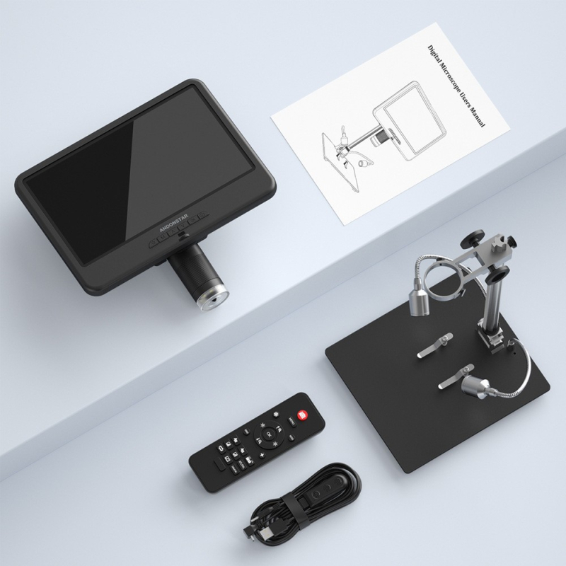 210 mikroskop s velikim zaslonom, AD210 HD elektronički digitalni mikroskop za ploče mobilnih telefona
