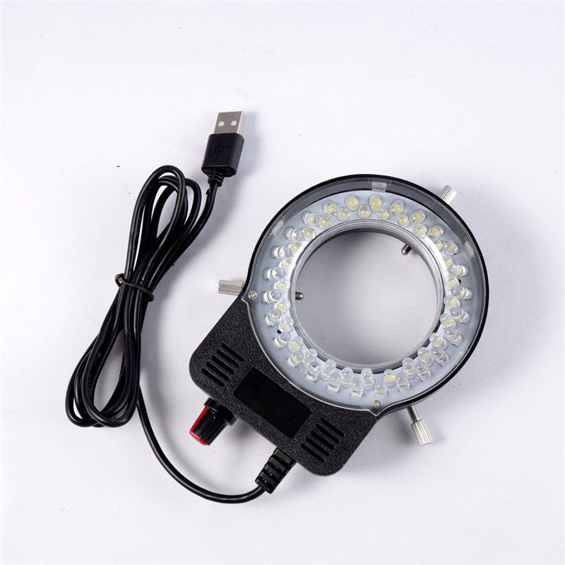 LED izvor svjetla za mikroskop, kompatibilan s unutarnjim promjerom 0–65 mm, moguć prilagođeni logotip, osvjetljenje okulara mikroskopa