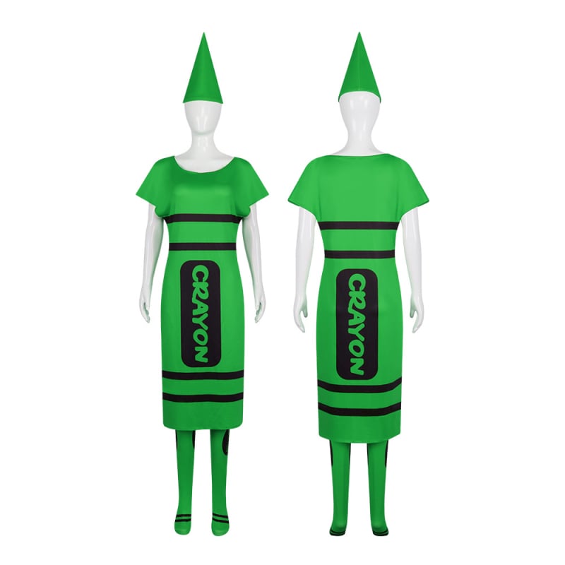 Halloween cosplay kostim za odrasle – zabavan kazališni kostim za parove, Crayon cosplay, anime-stil dvodimenzionalni kostim