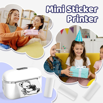Phomemo T02E Ultra mini termalni pisač – Prijenosni pisač za fotografije, 48 mm