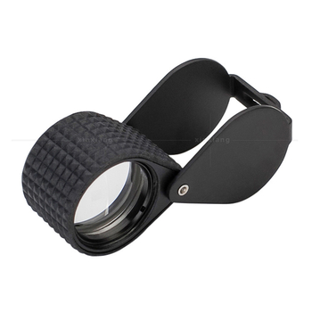 Sklopivi lup za identifikaciju od potpuno metalnog legura, 10×18 mm, za identifikaciju nakita, antikviteta i keramike