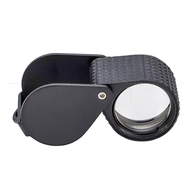 Sklopivi lup za identifikaciju od potpuno metalnog legura, 10×18 mm, za identifikaciju nakita, antikviteta i keramike