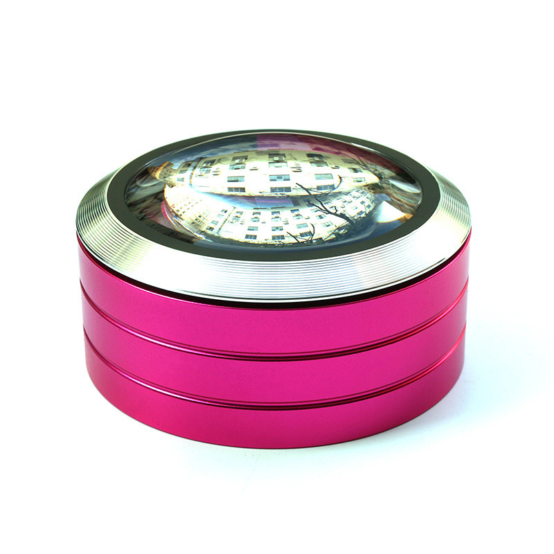 90 mm cilindrično povećalo sa 6 LED dioda, K9 leća, stolna papirna težina