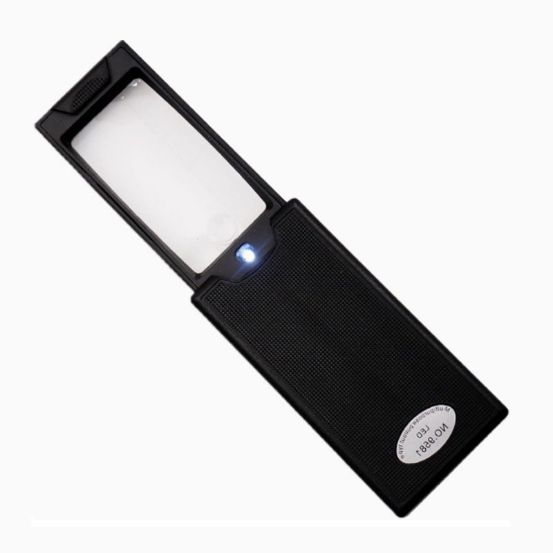 Chuda LED višenamjensko izvučno povećalo s dvije leće i tri LED diode 9581