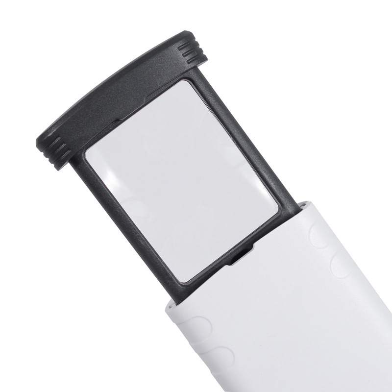 Prijenosno uvećalo sa LED svjetlom, 4x akrilna optička leća za čitanje knjiga