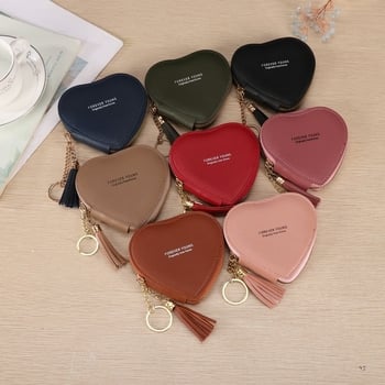 Mini PU torbica za ključeve i novčiće, clutch stil, s antidemagnetizacijom