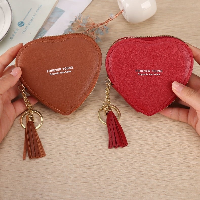 Mini PU torbica za ključeve i novčiće, clutch stil, s antidemagnetizacijom