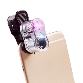 LED povećalo s 60x uvećanjem — mini mikroskop za mobilne telefone, identifikacija nefrita, nakita i antikviteta 9595W