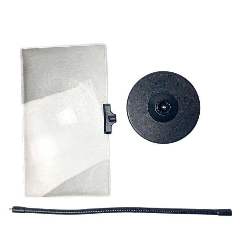 Fresnel HD Velika leća, 4x povećanje, stolno povećalo s držačem/klipsom F8912T/J