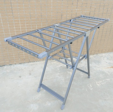 Nevidljiva klizna stalka za odjeću od aluminijske legure s aerodinamičkim profilom krila, podna, sklopiva, za kućnu ili studentsku upotrebu, spavaća soba i balkon