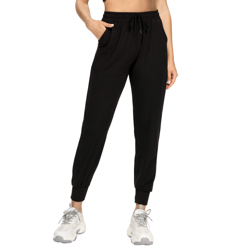 Ženske kratke sportske hlače s vezanjem, širok kroj, casual, proljeće-ljeto, Milk Silk tkanina