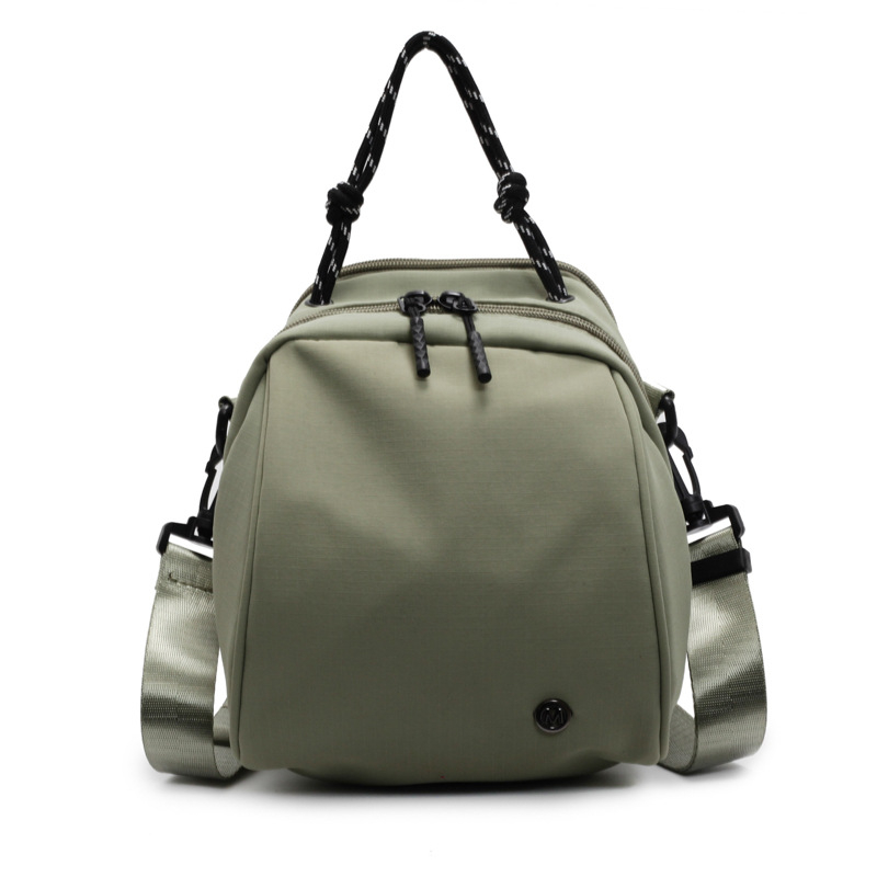 Štýlový ľahký dámsky batoh s minimalistickým dizajnom, crossbody taška s dvojitým zipsom, trendy a jedinečný, znižuje záťaž, univerzálny malý batoh.