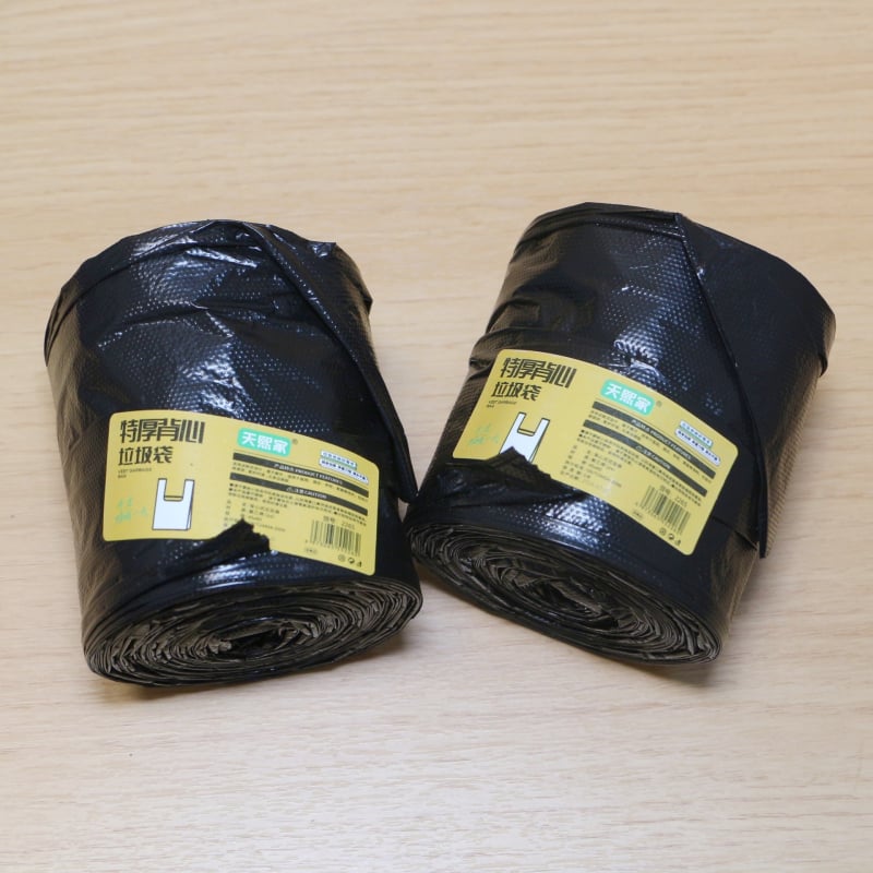 Kućne vrećice za otpad s ravnim otvorom, otprilike 18 komada u paketu