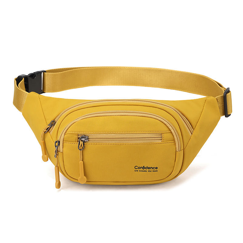 Ženska hip torba od najlona, proljeće 2026, lagana, gradski minimalistički stil, velika zapremina, džep za telefon, zatvarač
