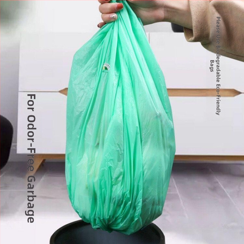 Potpuno razgradive plastične vrećice za kućnu upotrebu, kuhinju, debele i velike, jednorazne vrećice s ravnim otvorom, ekonomsko pakiranje
