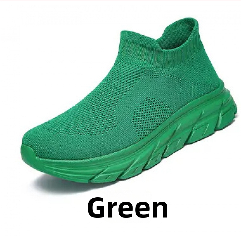 Αεριζόμενα παπούτσια slip-on με άνω μέρος από δίχτυ - unisex καθημερινά αθλητικά παπούτσια