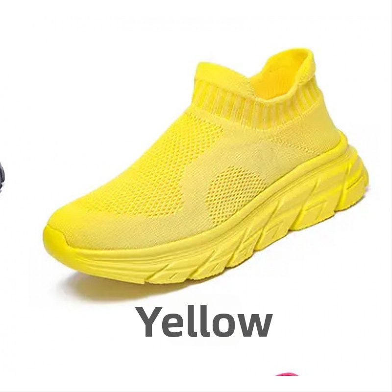 Αεριζόμενα παπούτσια slip-on με άνω μέρος από δίχτυ - unisex καθημερινά αθλητικά παπούτσια