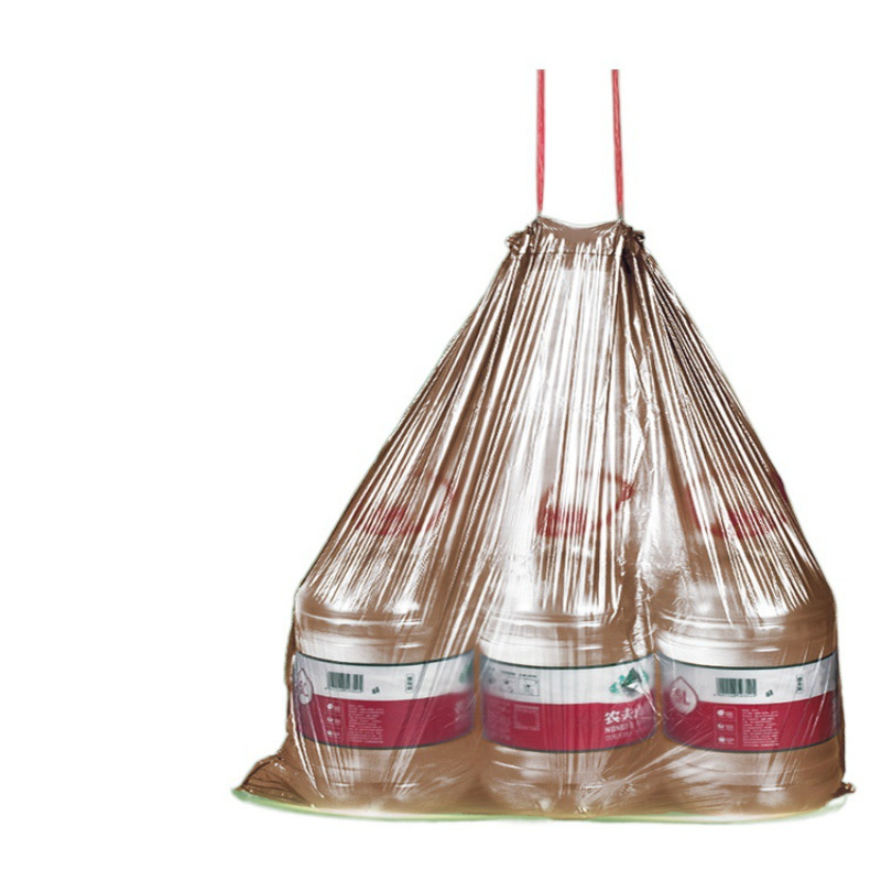 Vreća za smeće velike veličine 60x70 cm, kućna upotreba, debela, sa šnom za vezanje, kuhinjska plastična vrećica