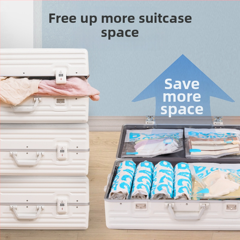 Storage Doctor Putni Roll-Up organizator za odjeću – prozirna kompresijska vrećica za prtljagu